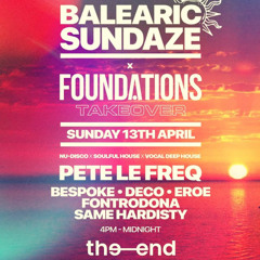 Pete Le Freq @Balearic Sundaze 13.4.25