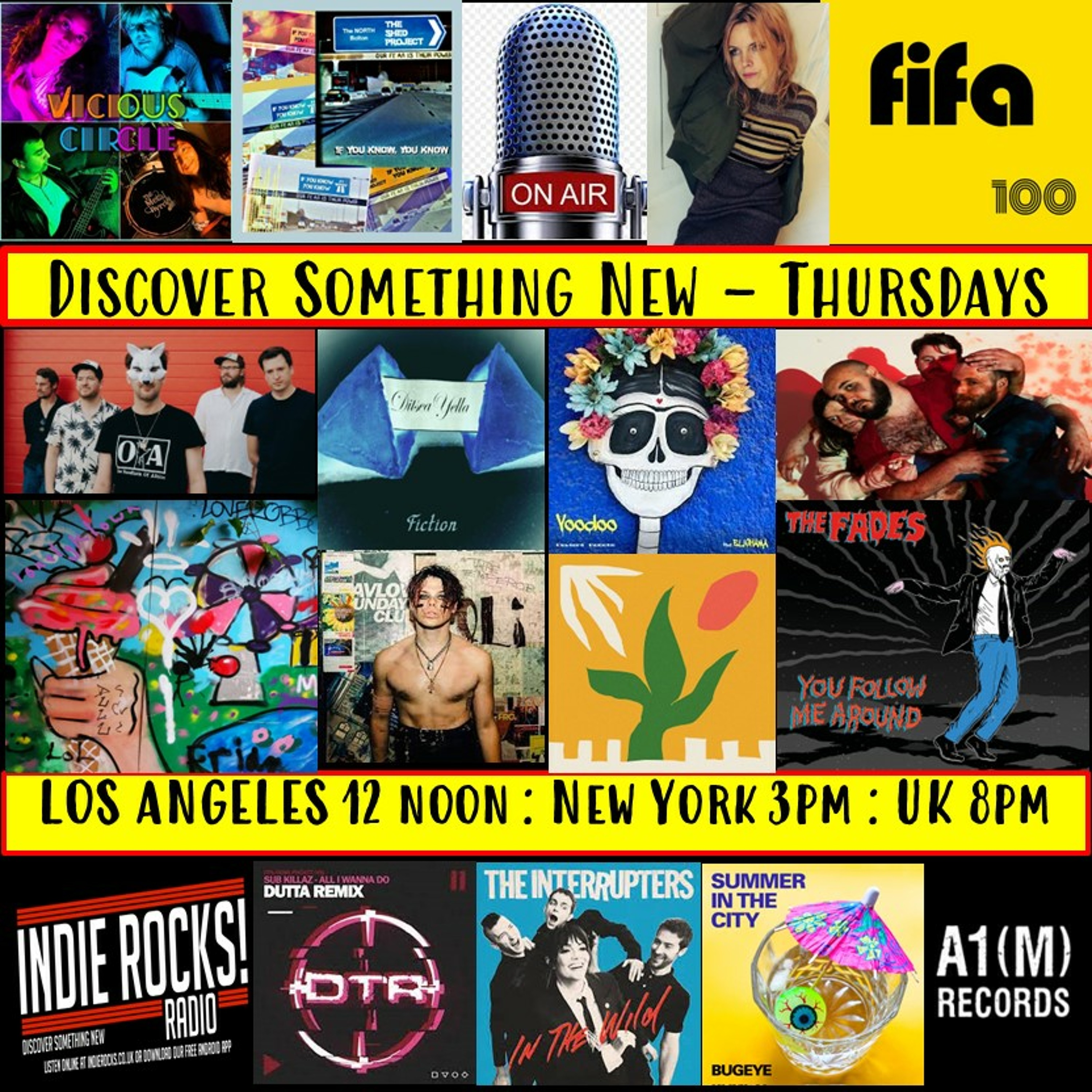 A1M new Music Show - Discover New Music - Indie Rocks Radio