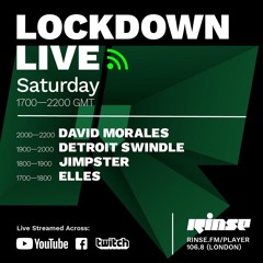 Lockdown Live 003: Jimpster - 18 April 2020