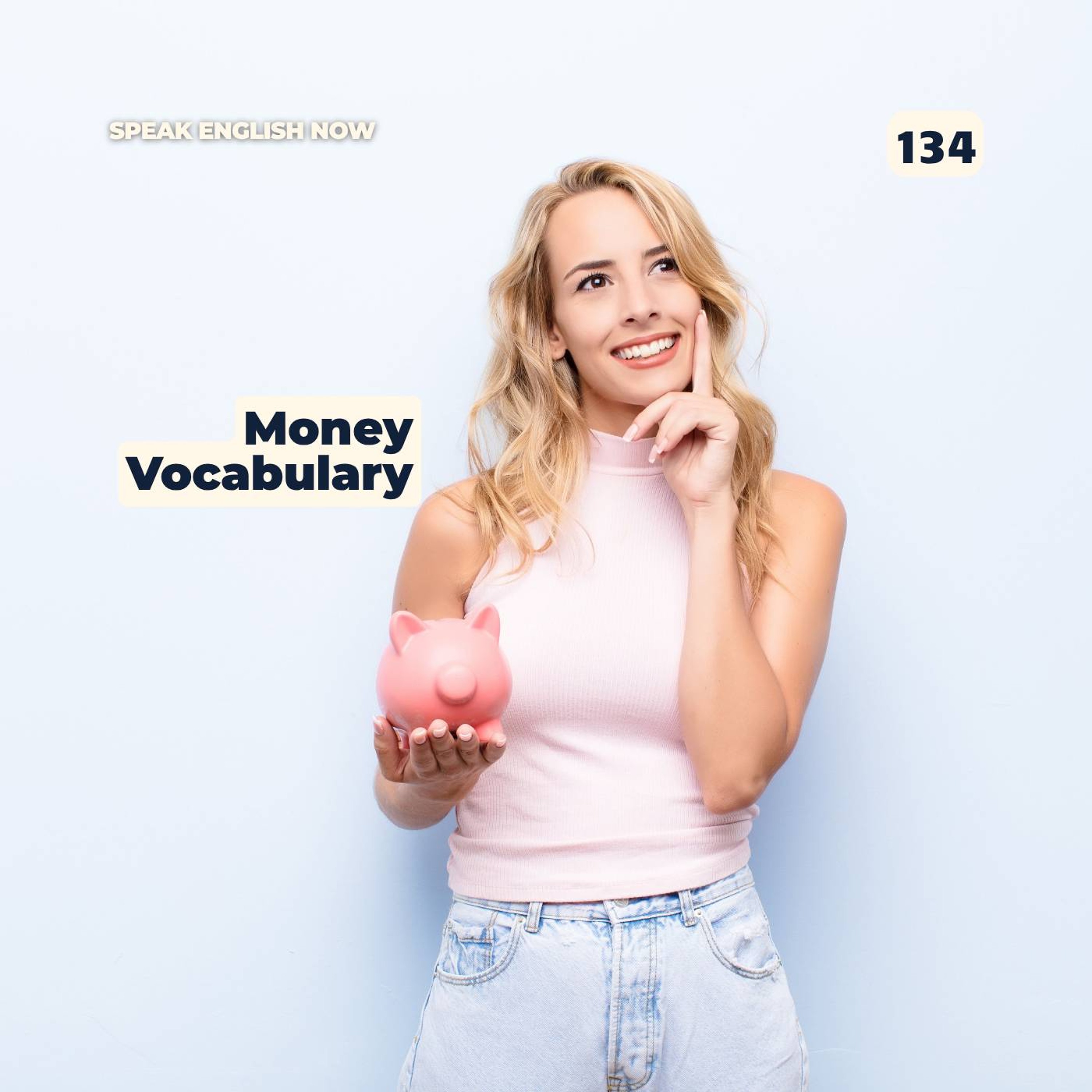 #134 How to talk about money in English – Warren Buffett episode artwork