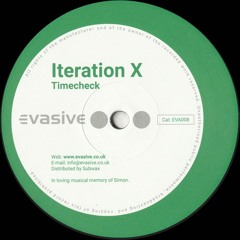 Iteration X - Timecheck / Liquid Logic (EVA008) (Reissue)