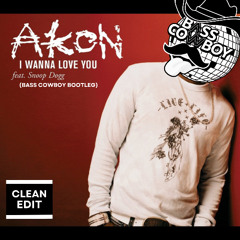 AKON FT SNOOP DOGG X THE SUNBURST BAND - I WANNA LOVE YOU (BASS COWBOY BOOTLEG) **FREE DOWNLOAD**