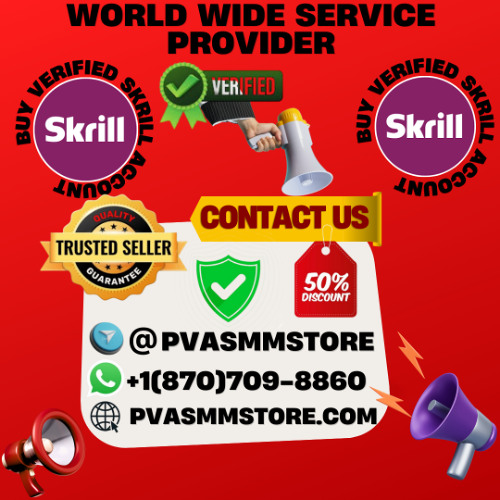 Buy Verified Skrill Account Online and Start Receiving and Sending Money Without Restriction