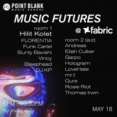 PB Music Futures Event FABRIC - Vincy