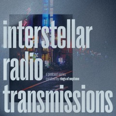Interstellar Radio Transmissions From The Rings of Neptune