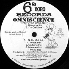 Omniscence - I Gotta Maintain (Instrumental, 1993)