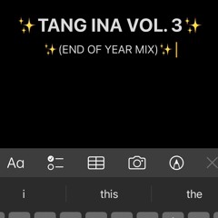 TANG INA VOL. 3