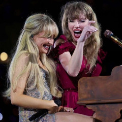 taylor swift and sabrina carpenter white horse/coney island - live from the eras tour