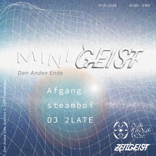Zeitgeist Recording @ Den Anden Side, Copenhagen 17.01.2025