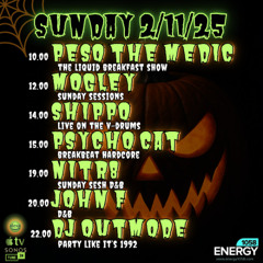 Psycho Cat live on Energy1058 02.11.2025