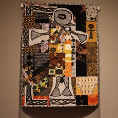 Korhogo Garden Quilt by Glenda Richardson