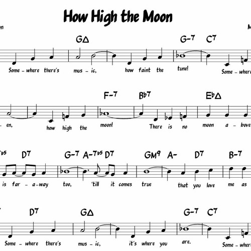 How hight the moon
