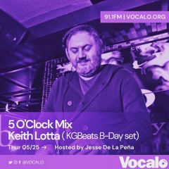 Keith Lotta (KGBEATS) - Vocalo's Friday Night DJ Series 05/26/2023