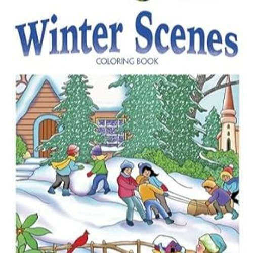 Stream * Creative Haven Winter Scenes Coloring Book (Adult Coloring