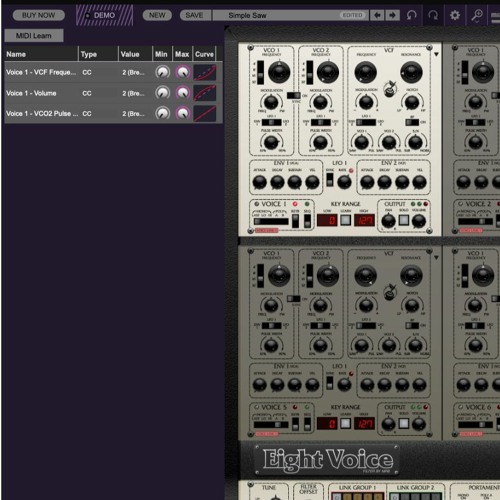 NuRAD with CHERRY AUDIO Eight-Voice (Breath-controlled)