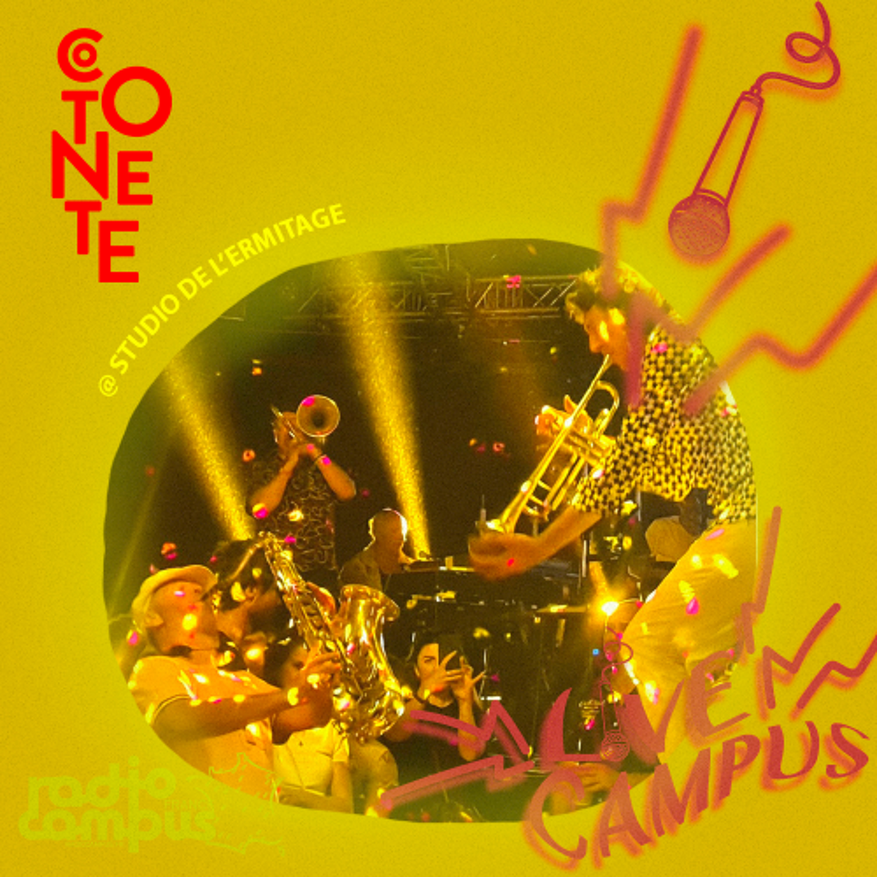 COTONETE | live @ Studio de l'Ermitage, Paris | L!VE Campus