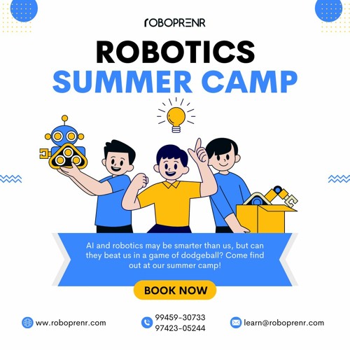 Stream episode Best Robotics, AI, Coding Summer Camp 2023 by Robo