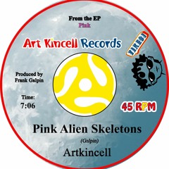 Pink Alien Skeletons
