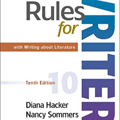 FREE EBOOK 📨 Rules for Writers with Writing about Literature (Tabbed Version) by  Di