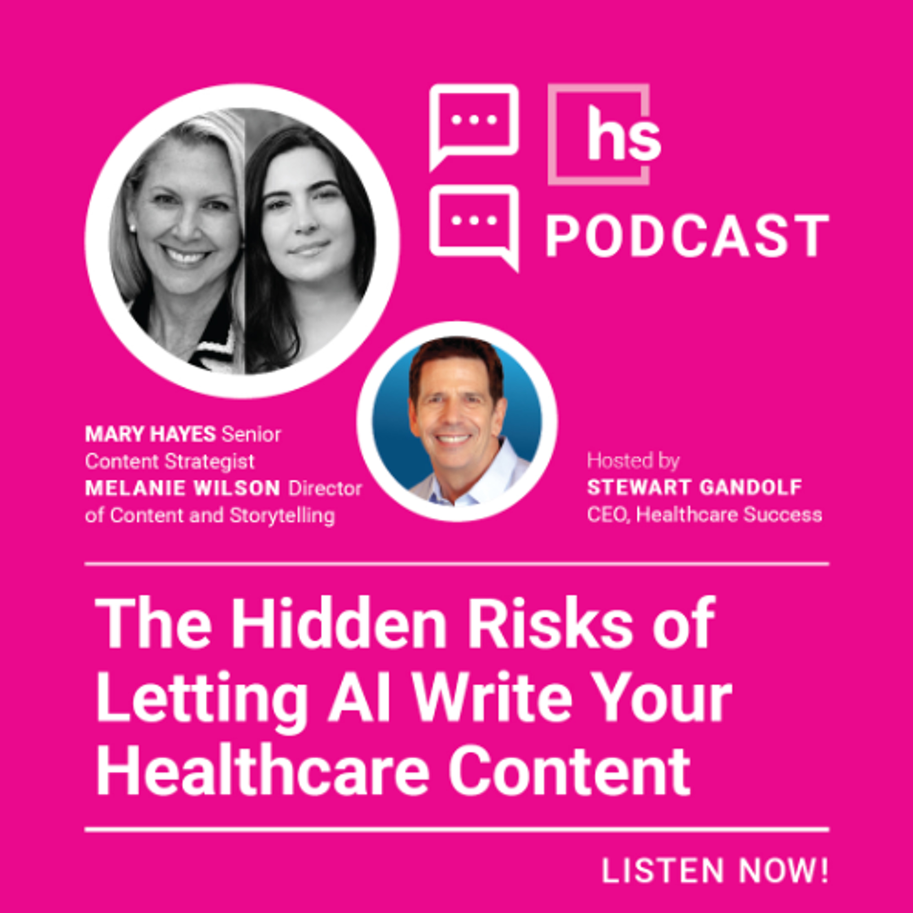 AI Without Oversight: Why Healthcare Content Can’t Be Left to the Machines episode artwork