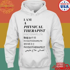 Official Wearfigs I Am A Physical Therapist Fisioterapeuta Shirt