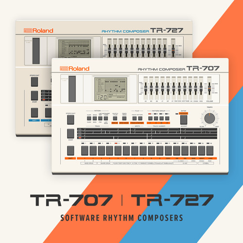 TR-707 & TR-727  Software Rhythm Composers Song & Sound Demo -  Pop