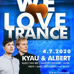 Rado van Bee @ WE LOVE TRANCE 04.07.2020 Prague, Erpet Centrum