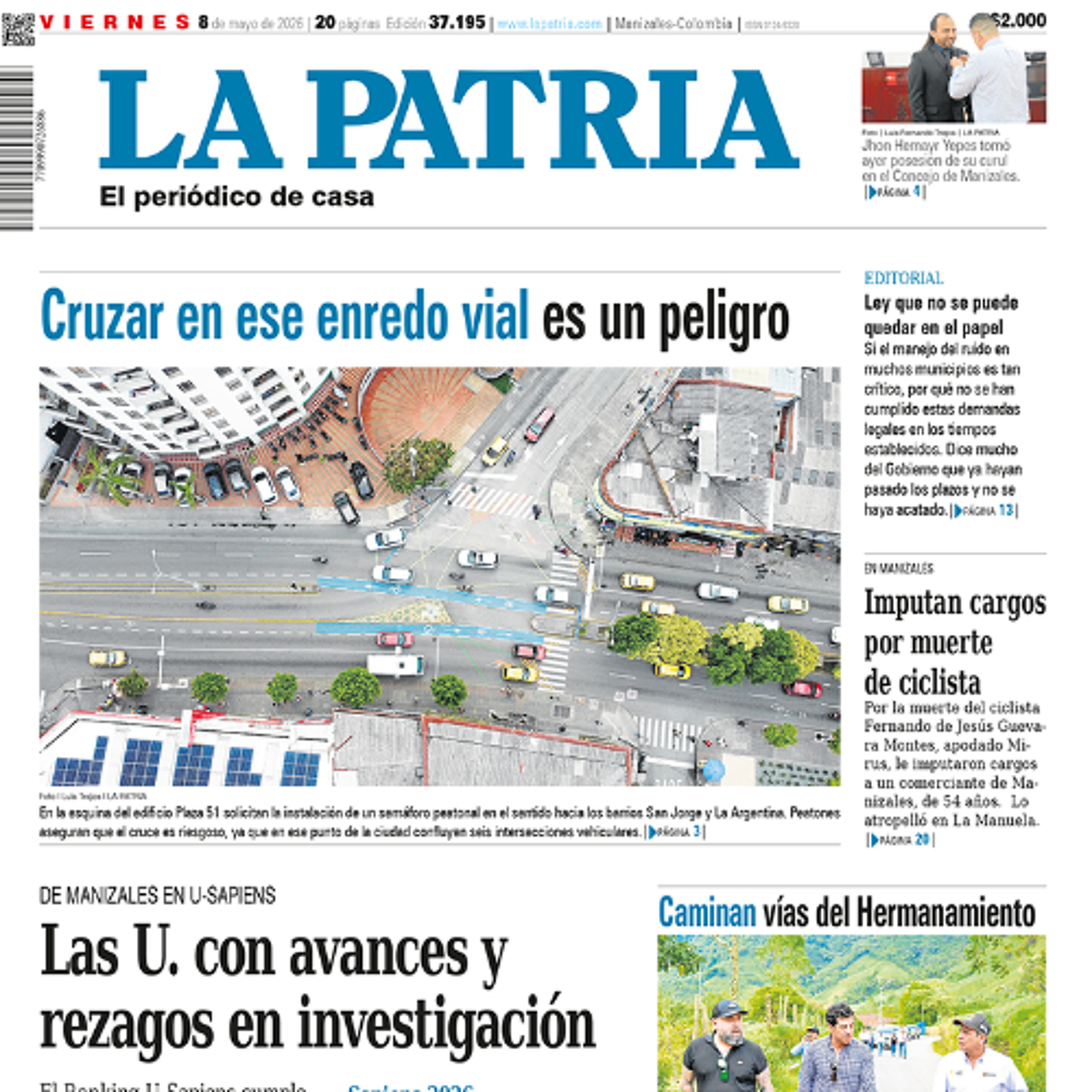 1. Titulares del informativo de la mañana - 8 de mayo episode artwork
