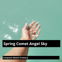 Spring Comet Angel Sky