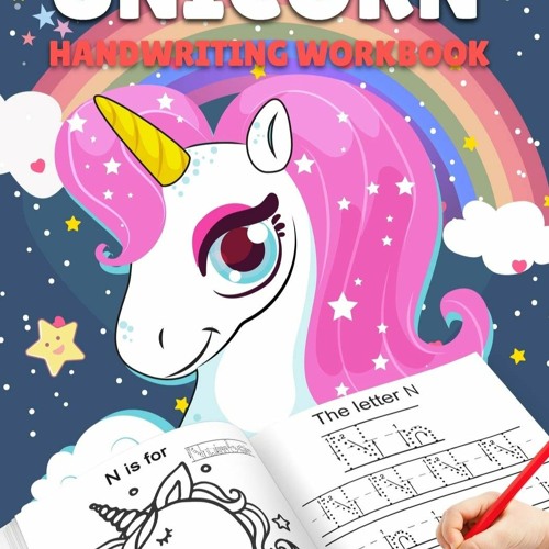 DOWNLOAD❤️(PDF)⚡️ Letter Tracing Books for Kids Ages 3-5 Unicorn Handwriting Practice  Lette