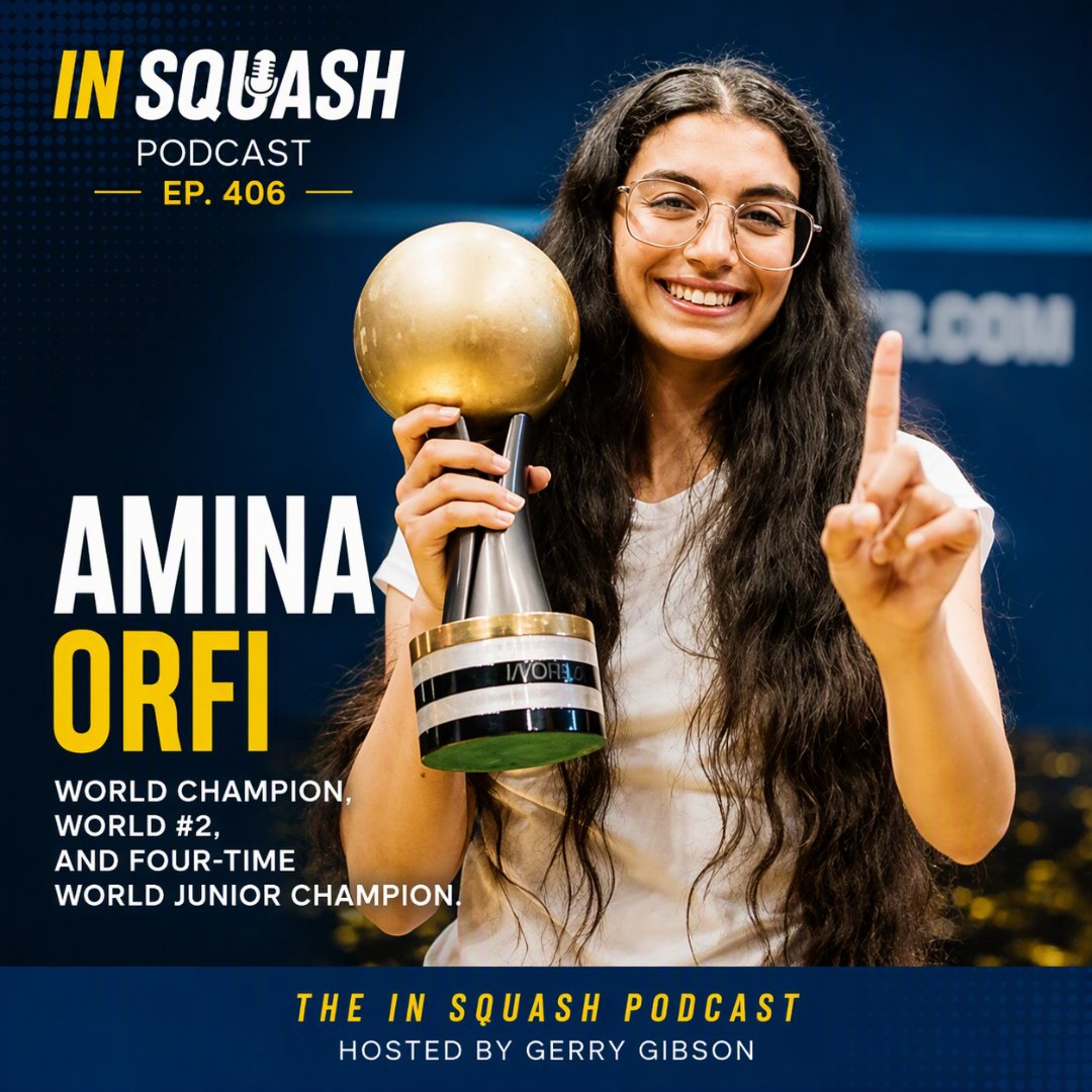 Episode 407 - Amina Orfi episode artwork