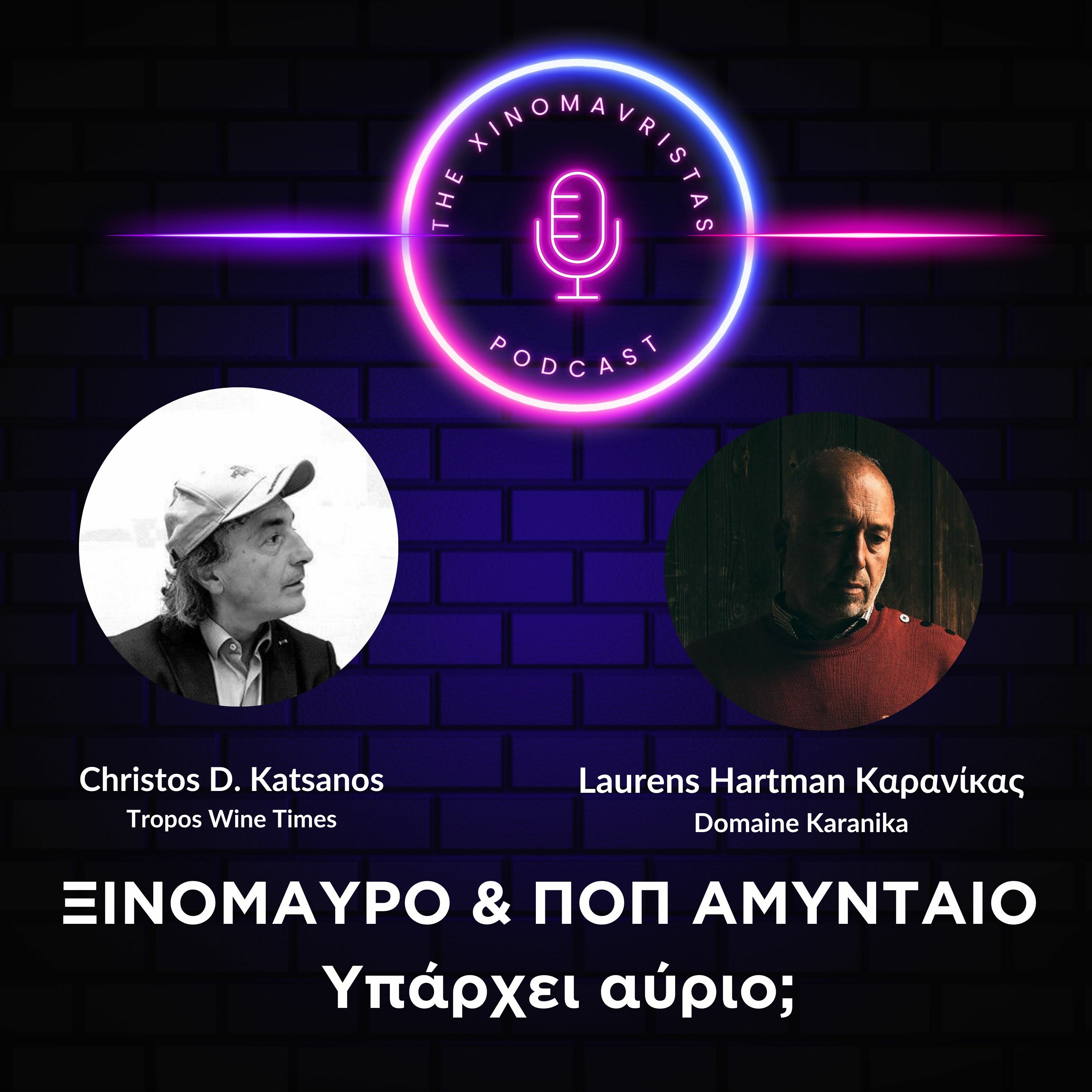 THE XINOMAVRISTAS: ΞΙΝΟΜΑΥΡΟ & ΠΟΠ ΑΜΥΝΤΑΙΟ Laurens Hartman Karanikas episode artwork