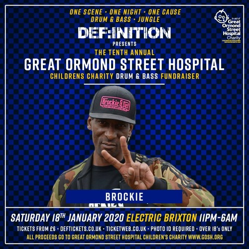 Brockie & Det : Def:inition Great Ormond Street DNB Fundraiser 2020