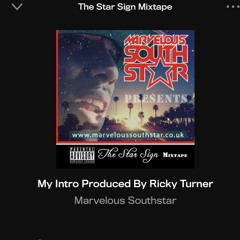 T.Ricky  “MY INTRO”  Ft Marvelous Southstar