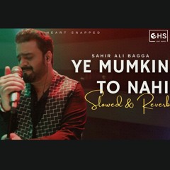 Ye Mumkin To Nahi [Lofi x Slowed & Reverb] - Sahir Ali Bagga | Heart Snapped