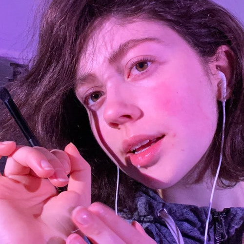 spit painting numbers on your face
