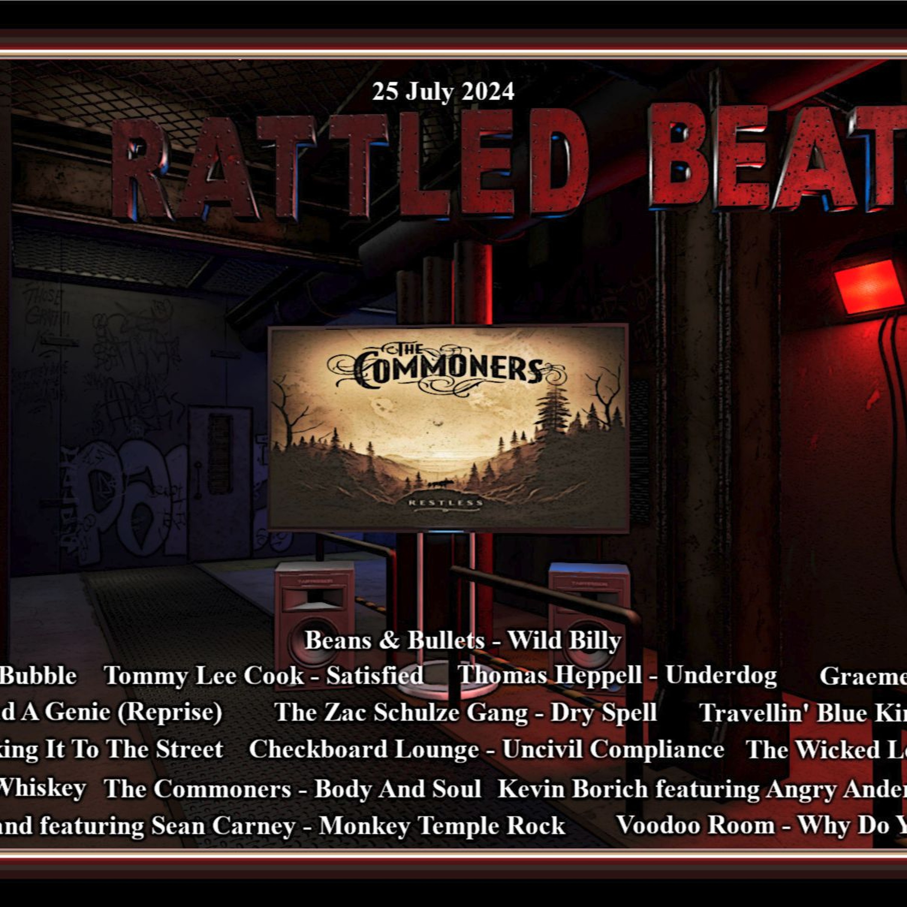 Rattled Beats 07-25-24 episode artwork