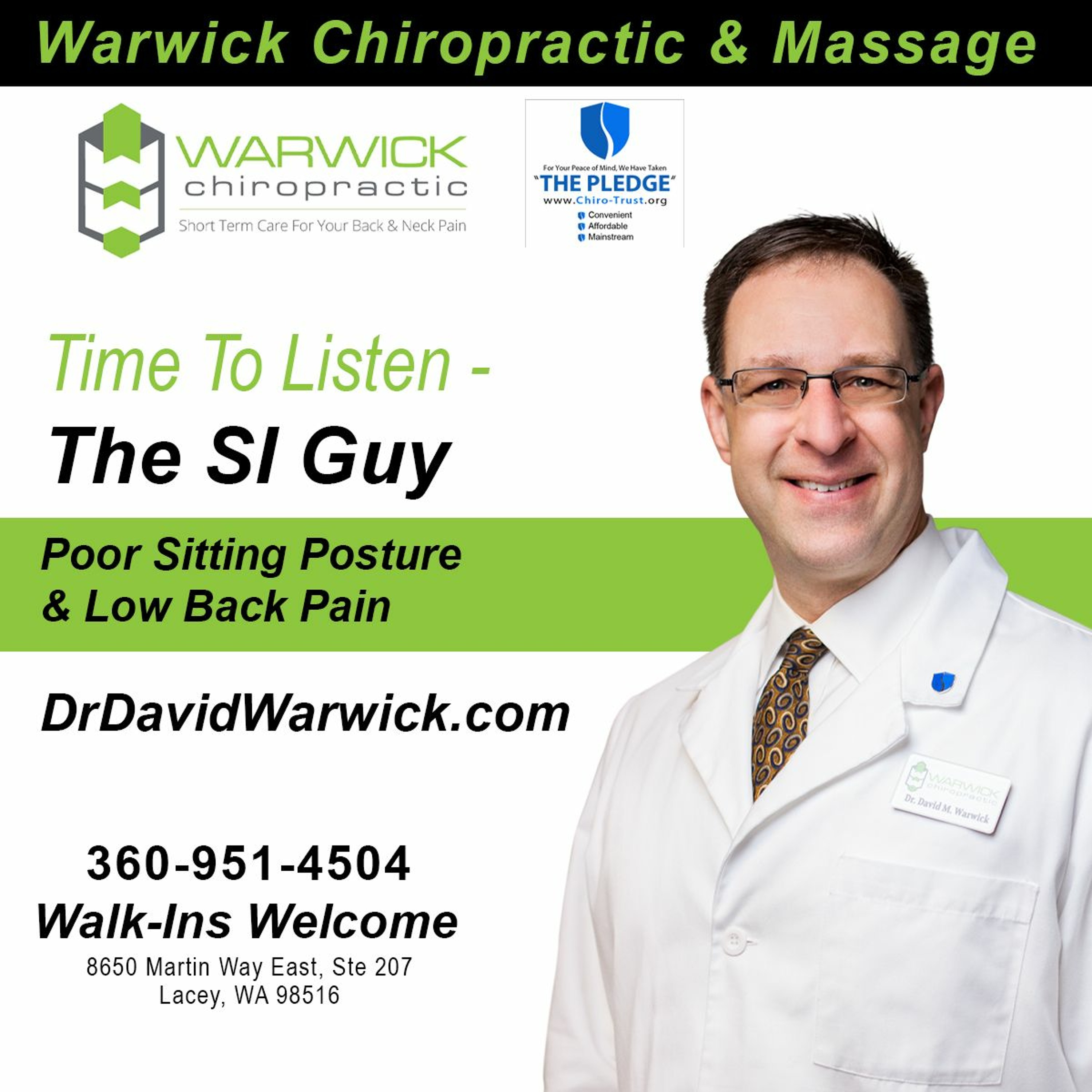 Poor Sitting Posture & Low Back Pain episode artwork
