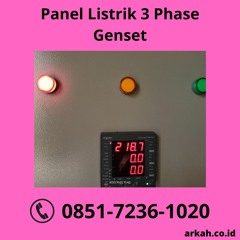 KREDIBEL, (0851.7236.1020) Panel Listrik 3 Phase Genset