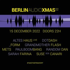 Vinyl Set @ Berlin Audio XMAS 2022