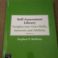 [Downl0ad-eBook] Self Assessment Library 3.4 -  Stephen P. Robbins (Author)  FOR ANY DEVICE