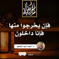 فإن يخرجوا منها فإنا داخلون  | د.أحمد عبدالمنعم  | 6 رمضان 1442