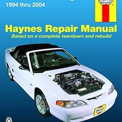 🍑PDF <eBook> Ford Mustang 1994-2004 (Hayne's Automotive Repair Manual) 🍑