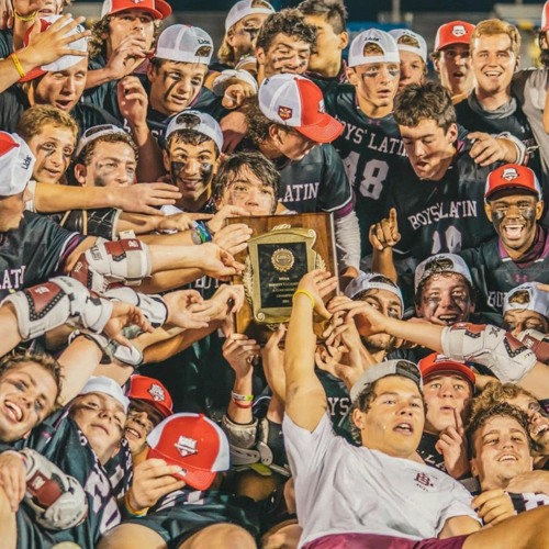 Boys' Latin Lacrosse Warmup 2022