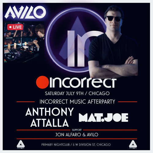 Live @ Primary Chicago (Direct Support for Mat.Joe & Anthony Atalla)