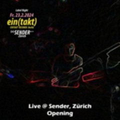 2BNow @ Sender - Zurich | Opening | Live Radio Cut