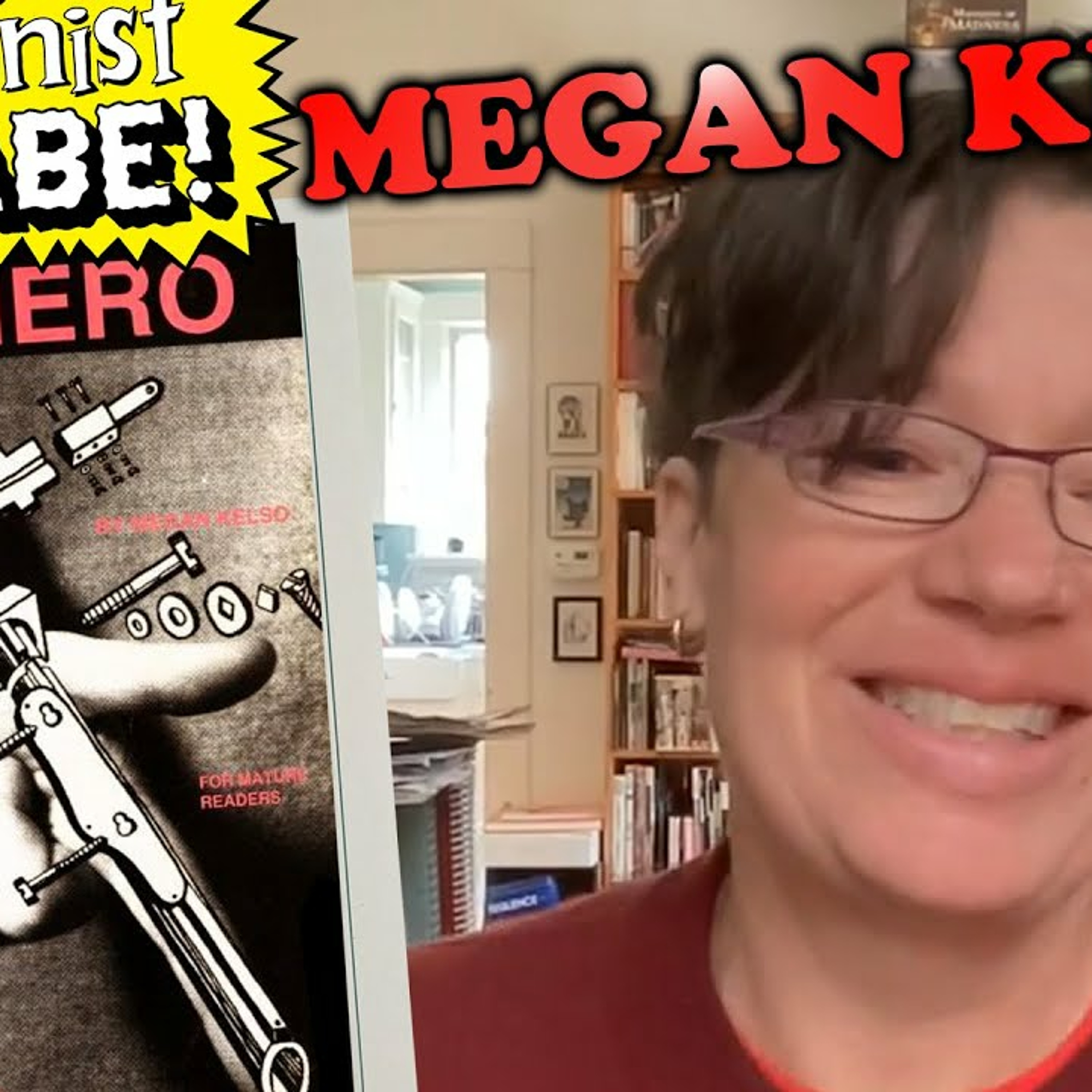 Megan Kelso -- Girl Hero, NY Times, Xeric Award, Rock-Climbing, and Graphic Novellas episode artwork