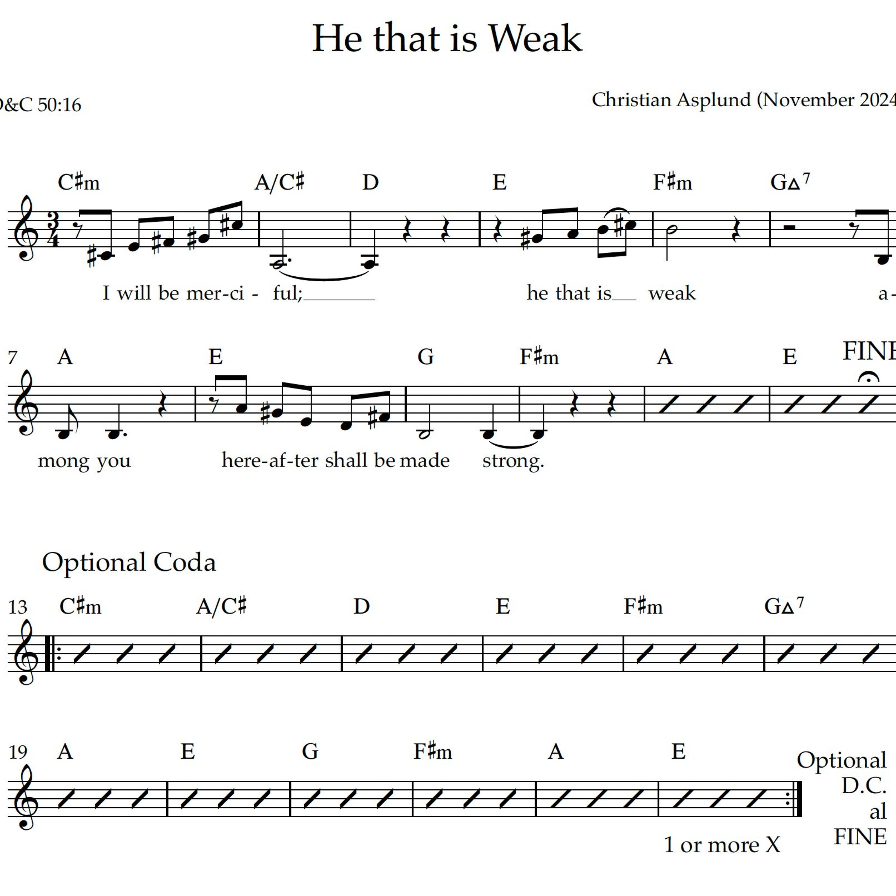 7-75(2) He That Is Weak episode artwork
