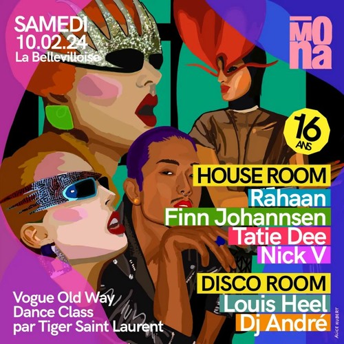 2024-02-10 Live At La Mona 16 Ans, La Bellevilloise, Paris