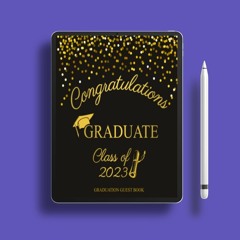 Graduation Guest Book 2023: Graduation Sign In Keepsake For Seniors, Guest Book for Graduation